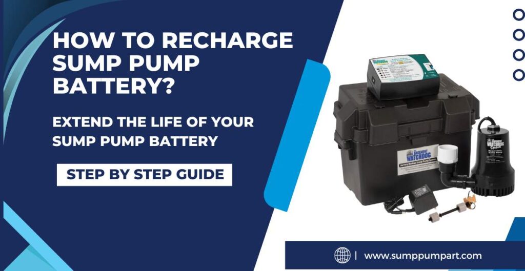 How to Recharge Sump Pump Battery